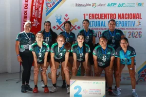 equipo femenil de voleibol de sala de la utem obtiene el subcampeonato nacional 2