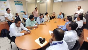 UTeM fortalece la vinculación con el sector productivo mediante encuentro con directivos de Grupomar hoy recibimos en la universidad tecnológica de manzanillo (utem) a directivos de la empresa grupomar 1