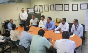 UTeM fortalece la vinculación con el sector productivo mediante encuentro con directivos de Grupomar hoy recibimos en la universidad tecnológica de manzanillo (utem) a directivos de la empresa grupomar 2